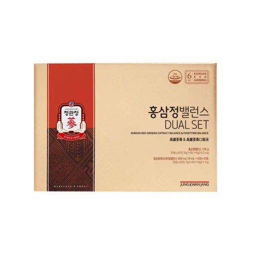 [Jung Kwan Jang] Korean Red Ginseng Extract Balance DUAL SET - TIANSHOP