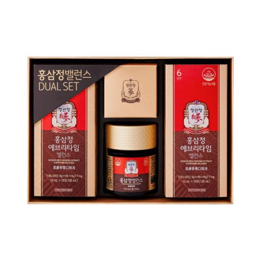 [Jung Kwan Jang] Korean Red Ginseng Extract Balance DUAL SET - TIANSHOP