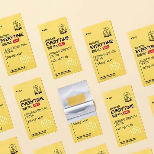 [Jung Kwan Jang] Korean Red Ginseng Extract Every Time FILM MAX (300mg*45Sheets) - TIANSHOP