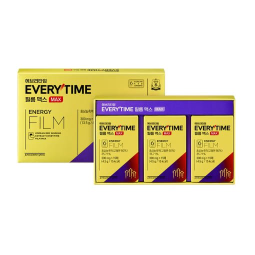 [Jung Kwan Jang] Korean Red Ginseng Extract Every Time FILM MAX (300mg*45Sheets) - TIANSHOP