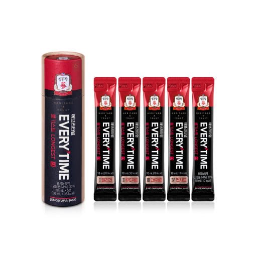 [Jung Kwan Jang] Korean Red Ginseng Extract Every Time LONGEST (10mg*20ea) - TIANSHOP