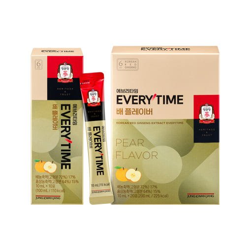 [Jung Kwan Jang] Korean Red Ginseng Extract Every Time PEAR FLAVOR (10ml*20 Sticks) - TIANSHOP