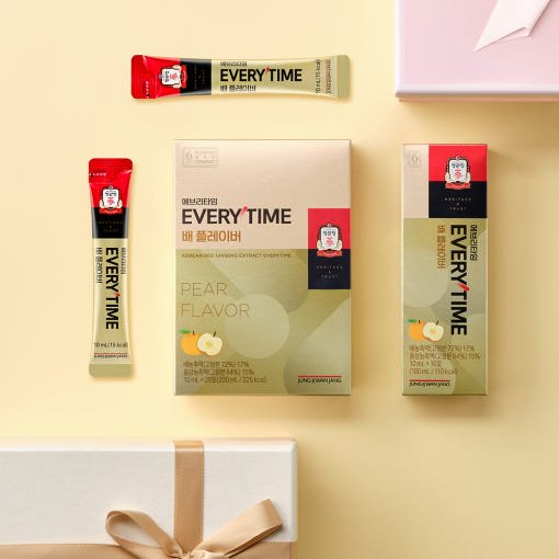 [Jung Kwan Jang] Korean Red Ginseng Extract Every Time PEAR FLAVOR (10ml*20 Sticks) - TIANSHOP