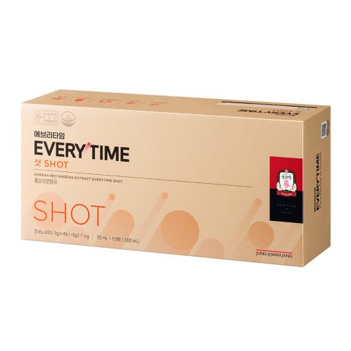 [Jung Kwan Jang] Korean Red Ginseng Extract EVERY TIME SHOT 20ml*50ea - TIANSHOP