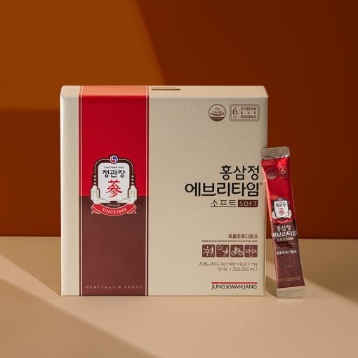 [Jung Kwan Jang] Korean Red Ginseng Extract EveryTime Soft 10mg*30Packs - TIANSHOP