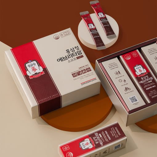 [Jung Kwan Jang] Korean Red Ginseng Extract EveryTime Soft 10mg*30Packs - TIANSHOP