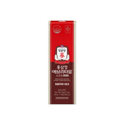 [Jung Kwan Jang] Korean Red Ginseng Extract EveryTime Soft 10mg*30Packs - TIANSHOP