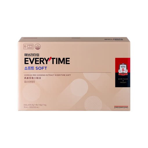[Jung Kwan Jang] Korean Red Ginseng Extract EveryTime Soft 10mg*50Packs - TIANSHOP