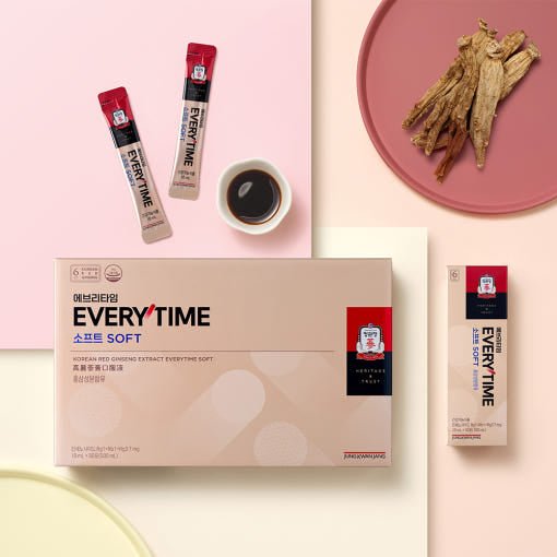 [Jung Kwan Jang] Korean Red Ginseng Extract EveryTime Soft 10mg*50Packs - TIANSHOP