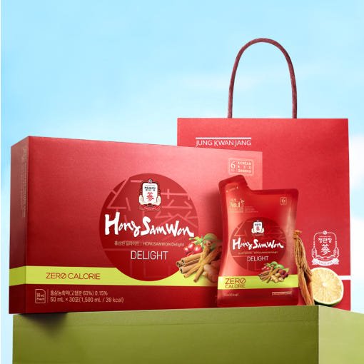 [Jung Kwan Jang] Korean Red Ginseng Extract Hong Sam Won Delight 50ml*30ea - TIANSHOP