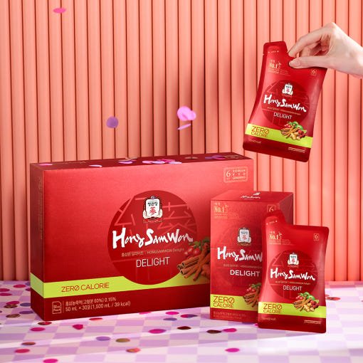 [Jung Kwan Jang] Korean Red Ginseng Extract Hong Sam Won Delight 50ml*30ea - TIANSHOP
