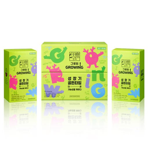 [Jung Kwan Jang] Korean Red Ginseng Extract Kid CheonNok GROWING 40ml*30ea - TIANSHOP