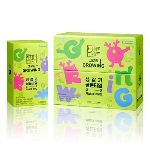 [Jung Kwan Jang] Korean Red Ginseng Extract Kid CheonNok GROWING 40ml*30ea - TIANSHOP
