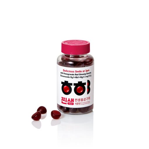 [Jung Kwan Jang] Korean Red Ginseng Extract Pomegranate Red Ginseng Gummy 4g*75ea - TIANSHOP