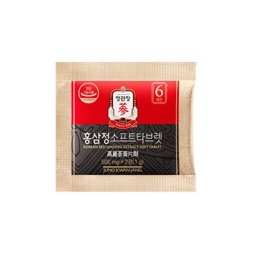 [Jung Kwan Jang] Korean Red Ginseng Extract SOFT TABLET 500mg*60ea(30g) - TIANSHOP