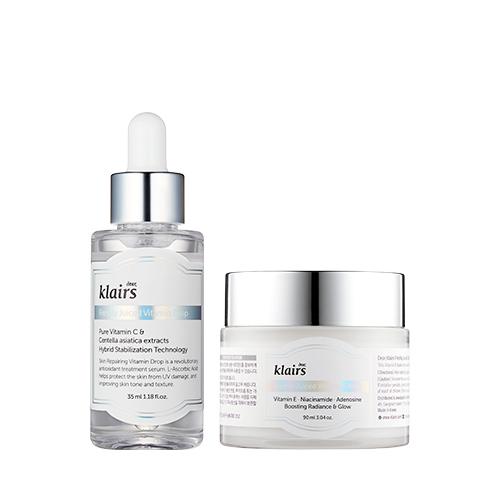 KLAIRS Freshly Juiced Line SET (Serum 35ml + Mask 90ml) - TIANSHOP