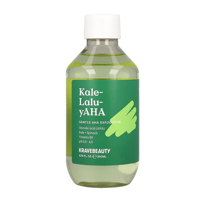 KRAVEBEAUTY Kale - Lalu - yAHA Gentle AHA Exfoliator 200ml - TIANSHOP