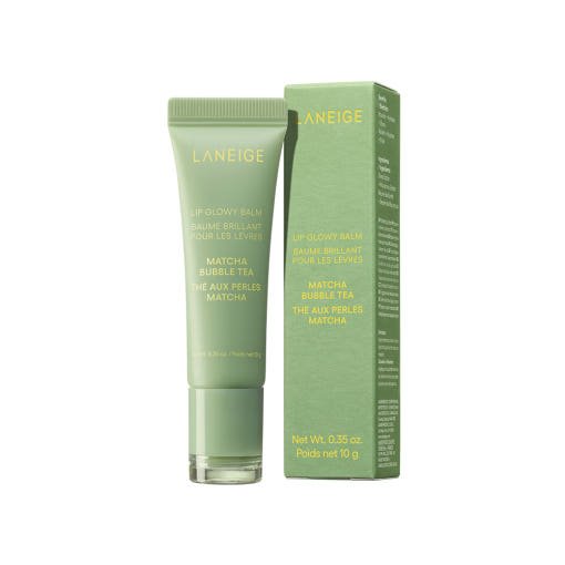 LANEIGE LIP GLOWY BALM 10ml Matcha Bubble Tea - TIANSHOP
