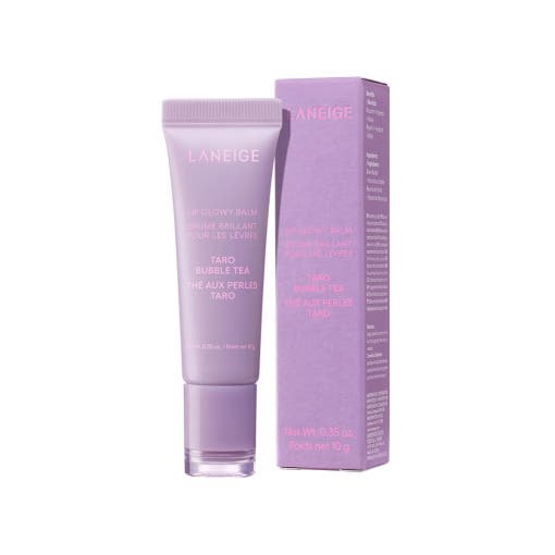 LANEIGE LIP GLOWY BALM 10ml Taro Bubble Tea - TIANSHOP