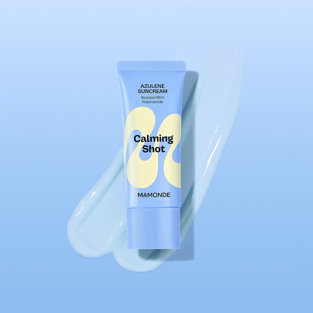 Mamonde Calming Shot Azulene Suncream SPF50+ PA++++ 35ml - TIANSHOP
