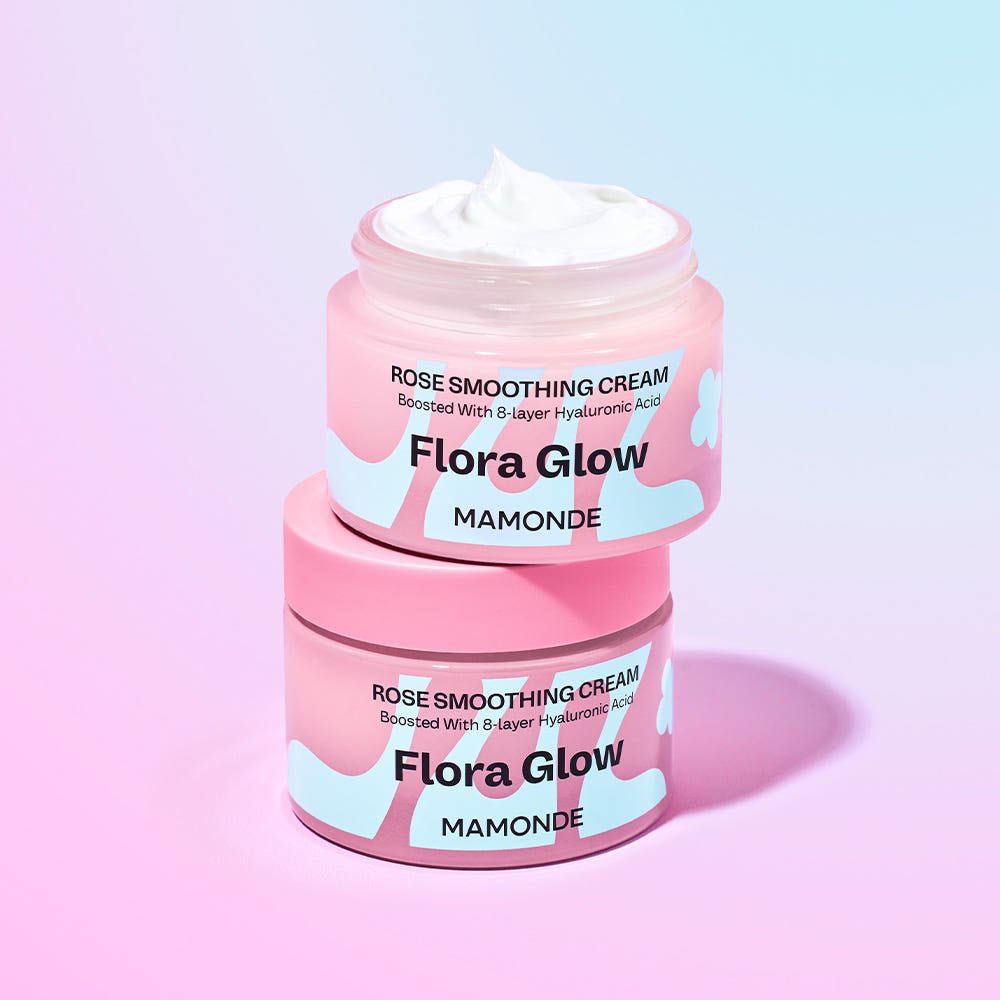 Mamonde Flora Glow Rose Smoothing Cream 50ml - TIANSHOP