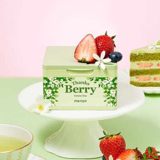 [MANYO FACTORY] Thanks Berry Green Tea Mask 310ml(30sheets) - TIANSHOP