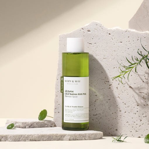 [MARY & MAY] Vegan Cica Teatree Toner Special SET - TIANSHOP