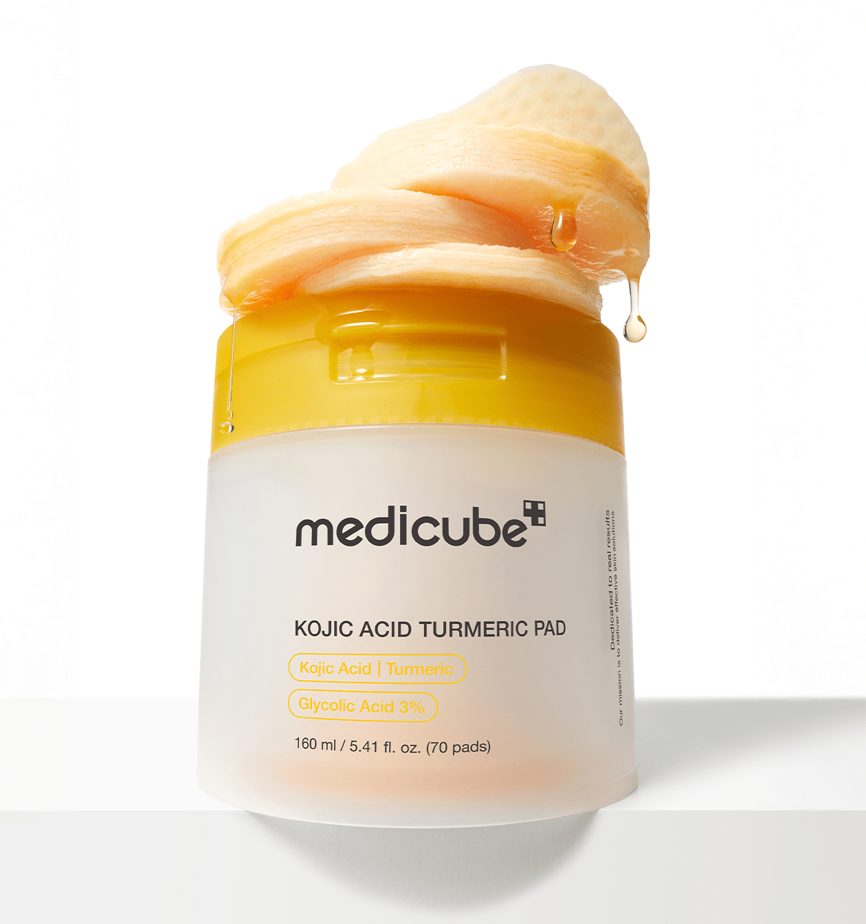 medicube Kojic Acid Turmeric Pad 160ml/70ea - TIANSHOP
