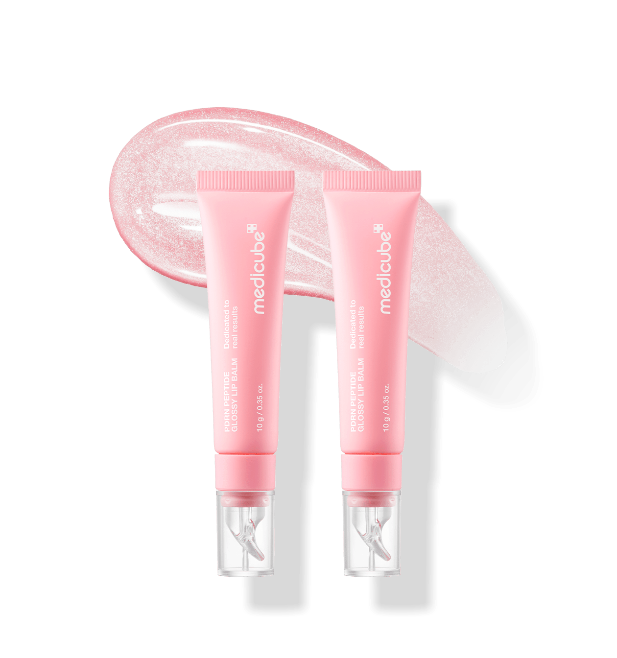 medicube PDRN Peptide Glossy Lip Balm Double 10g X 2ea - TIANSHOP