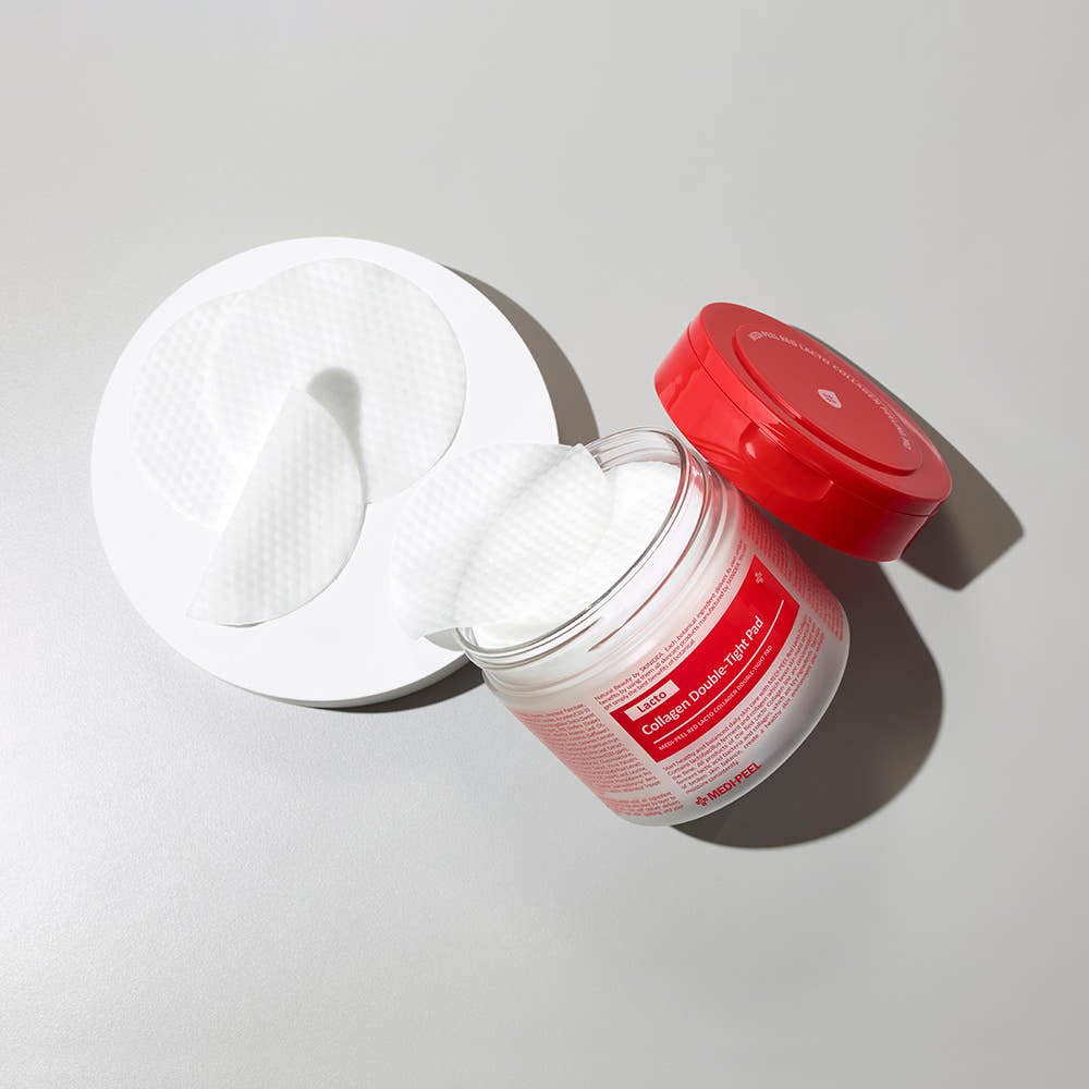 MEDIPEEL Red Lacto Collagen Double Tight Pad 70pads/270ml - TIANSHOP