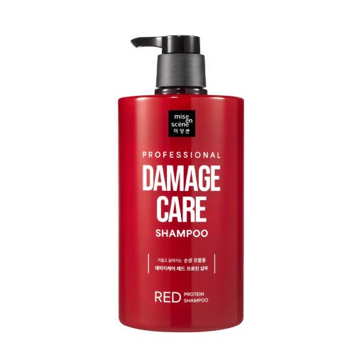 [mise en scene] Damage Care Red Protein Shampoo 1000ml - TIANSHOP