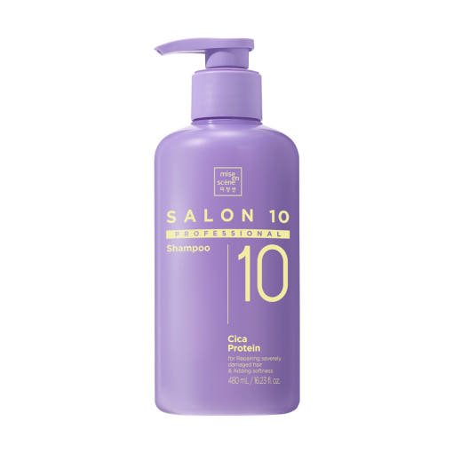 [mise en scene] Salon 10 Professional Cica Protein Shampoo 480ml - TIANSHOP