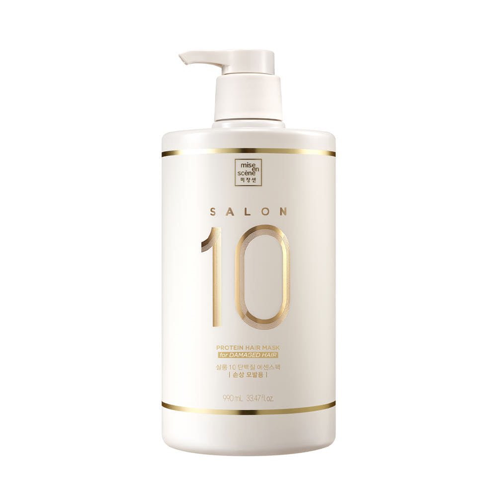 [mise en scene] Salon 10 Protein Hair Mask(Treatment) for DAMAGED HAIR 990ml - TIANSHOP