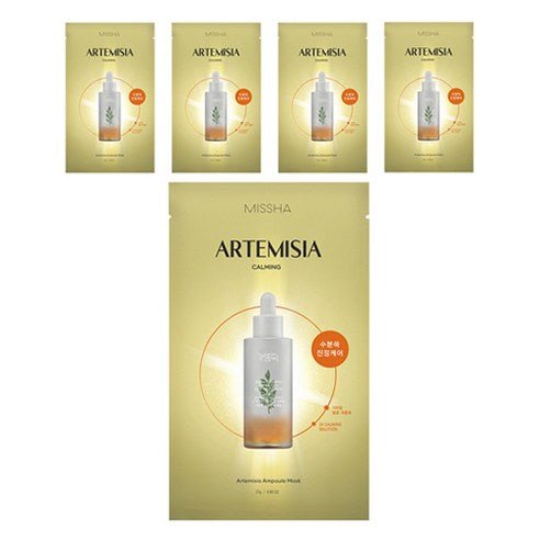 MISSHA Artemisia Ampoule Mask 27g X 5ea - TIANSHOP
