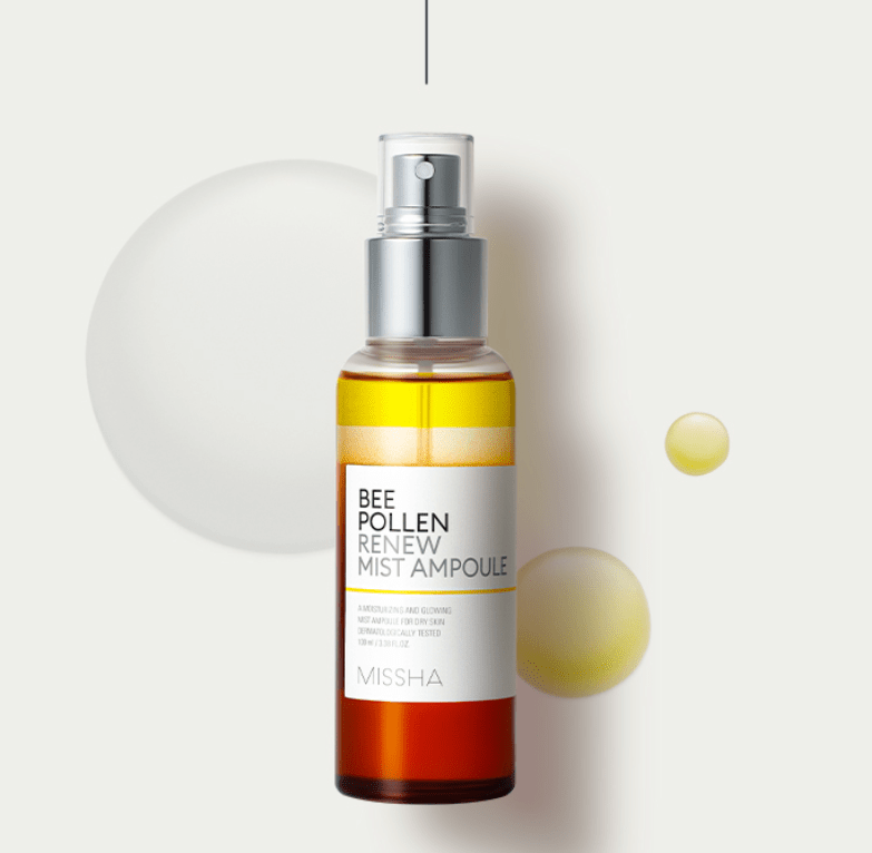 MISSHA Bee Pollen Renew Mist Ampoule 100ml - TIANSHOP