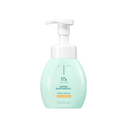 MISSHA Super Panthenol Bubble Cleanser (Oil Control) 200ml - TIANSHOP