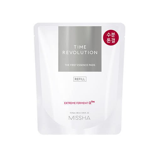 MISSHA Time Revolution The First Essence Pad 250ml/75pads (Refill) - TIANSHOP