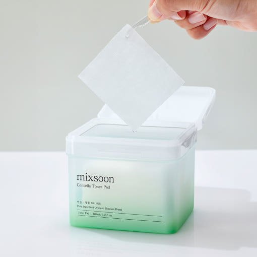mixsoon Centella Toner Pad 120ea/180ml - TIANSHOP