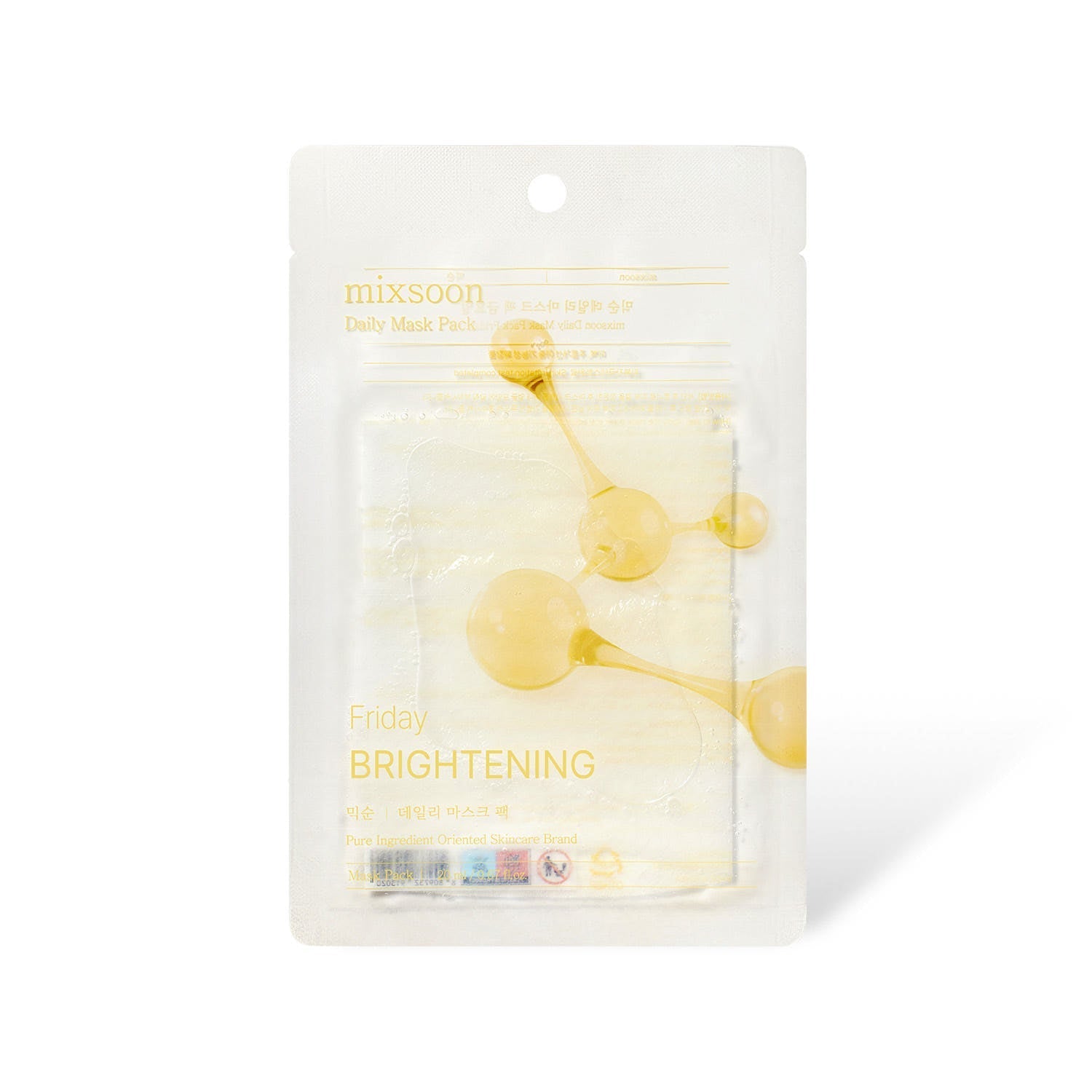 mixsoon Daily Mask Pack Friday 20ml X 10ea - TIANSHOP