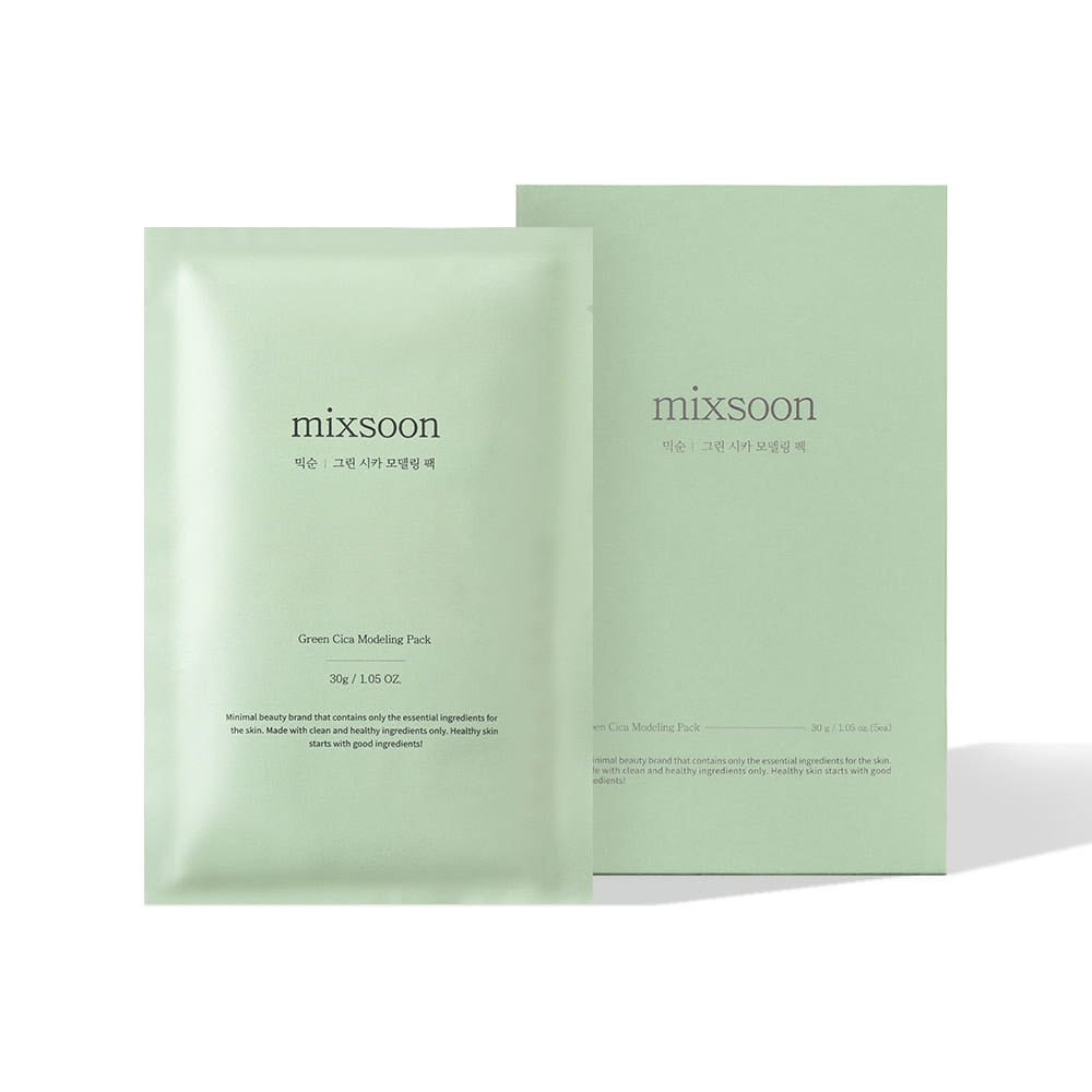 mixsoon Green Cica Modeling Pack 5ea - TIANSHOP