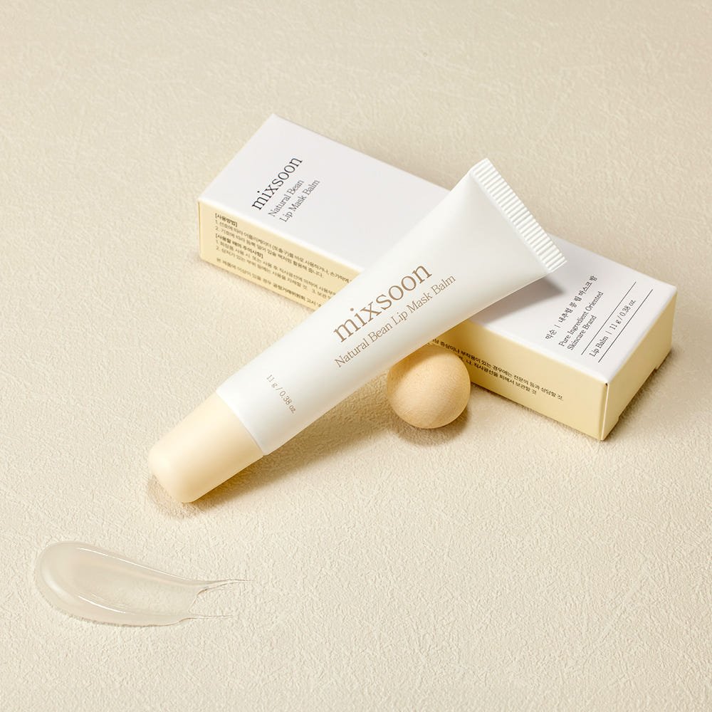 mixsoon Natural Bean Lip Mask Balm 11g - TIANSHOP