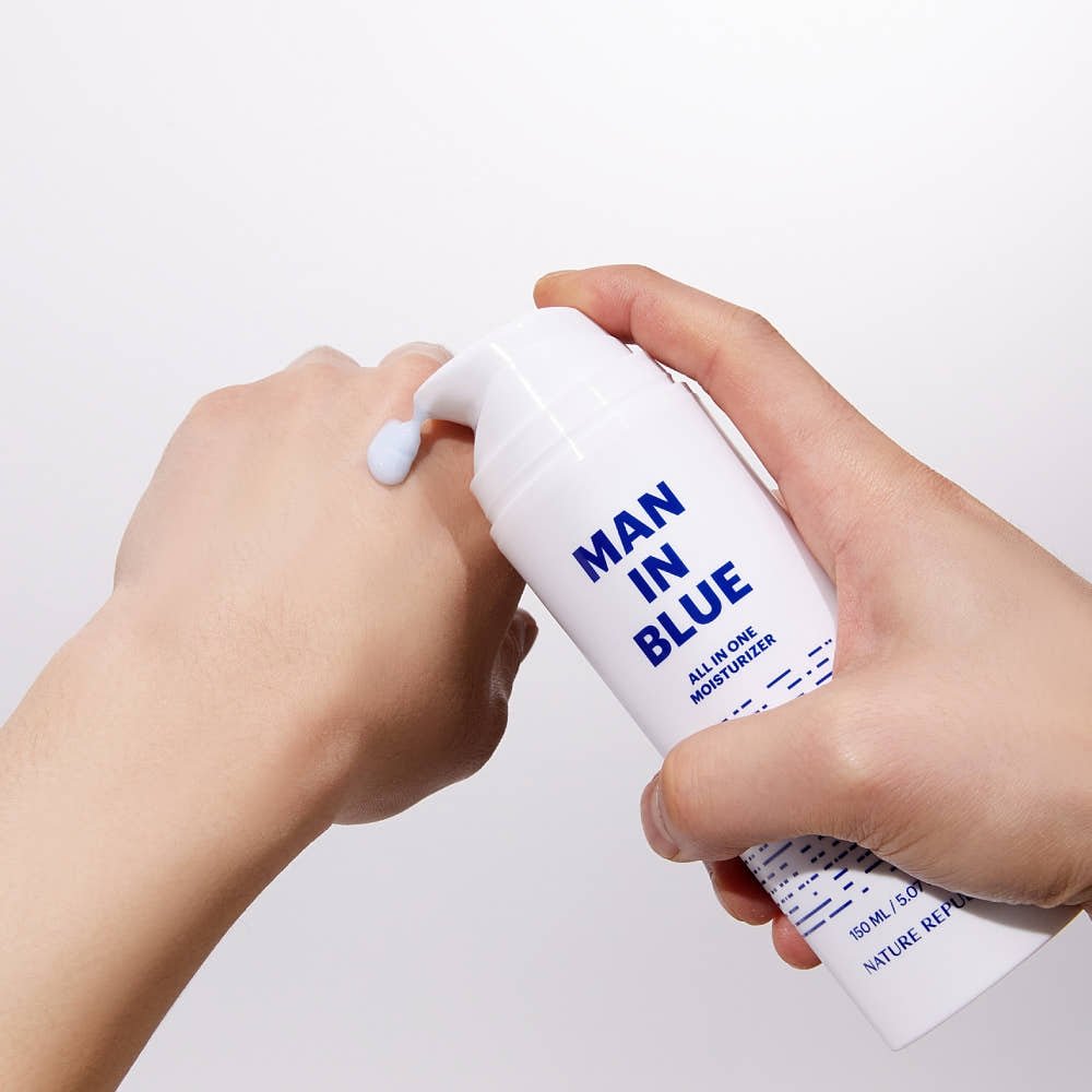 [NATURE REPUBLIC] Man In Blue All In One Moisturizer 150ml - TIANSHOP