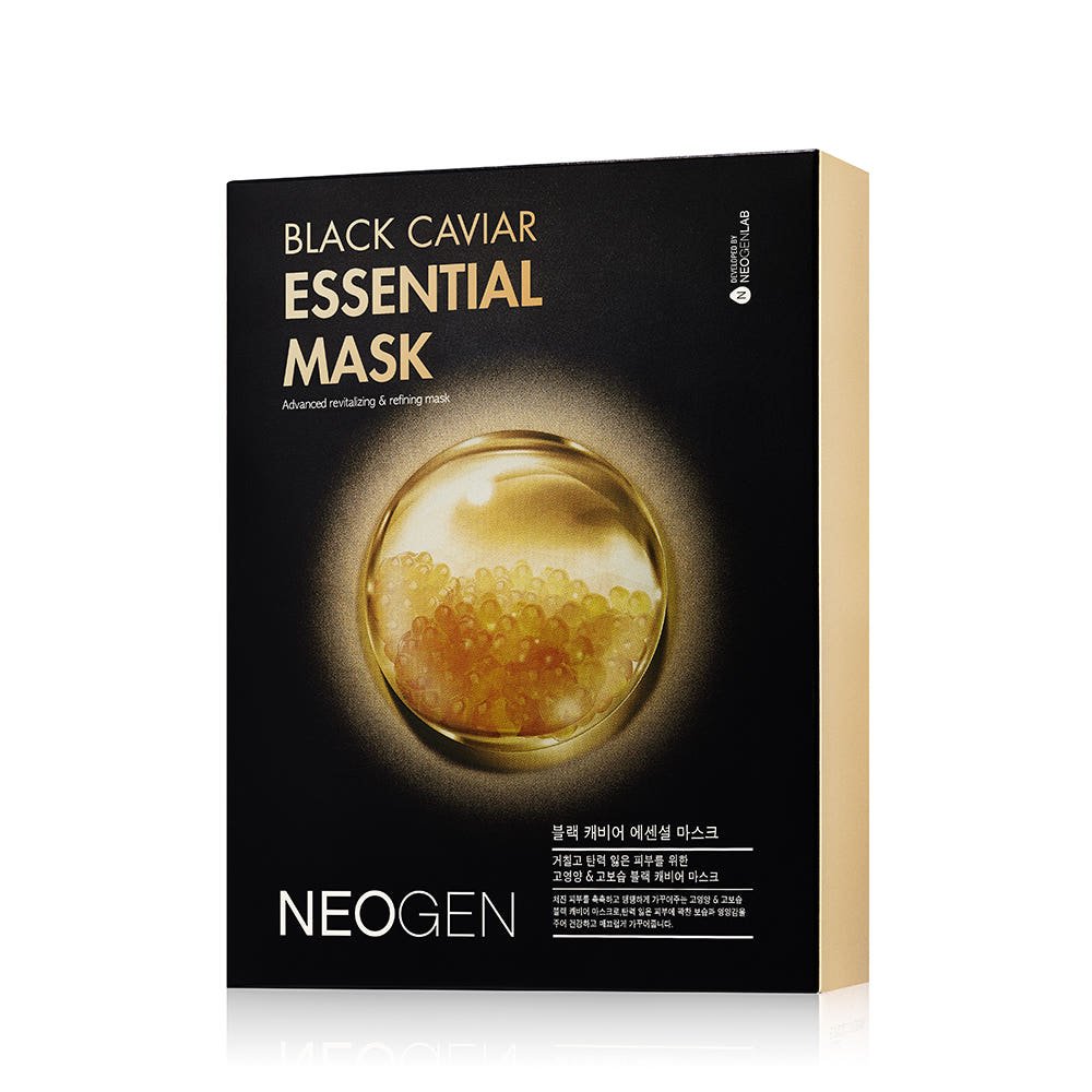 NEOGEN Black Caviar Essential Mask 23ml x 10ea - TIANSHOP