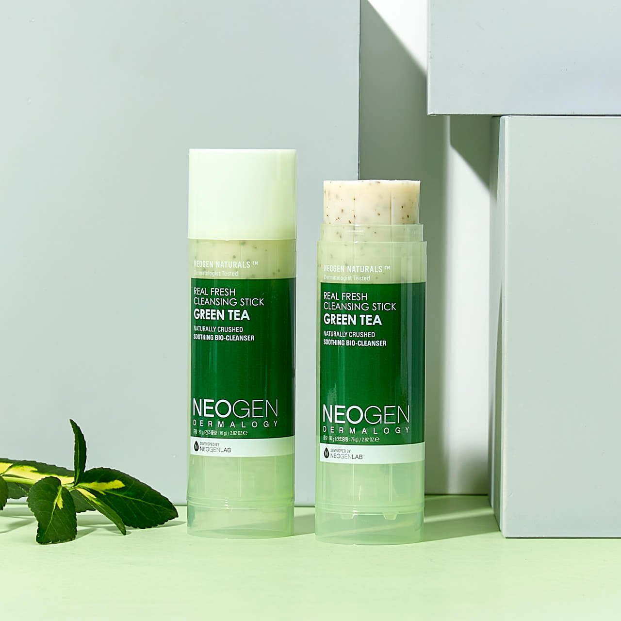 NEOGEN Dermalogy Real Fresh Cleansing Stick Green Tea 80g - TIANSHOP