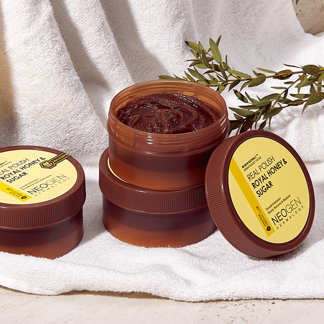 NEOGEN Dermalogy Real Polish - Royal Honey & Sugar Scrub 100g - TIANSHOP