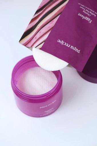 papa recipe Eggplant Clearing Peeling Pad Toner 255ml(70 Pads) - TIANSHOP