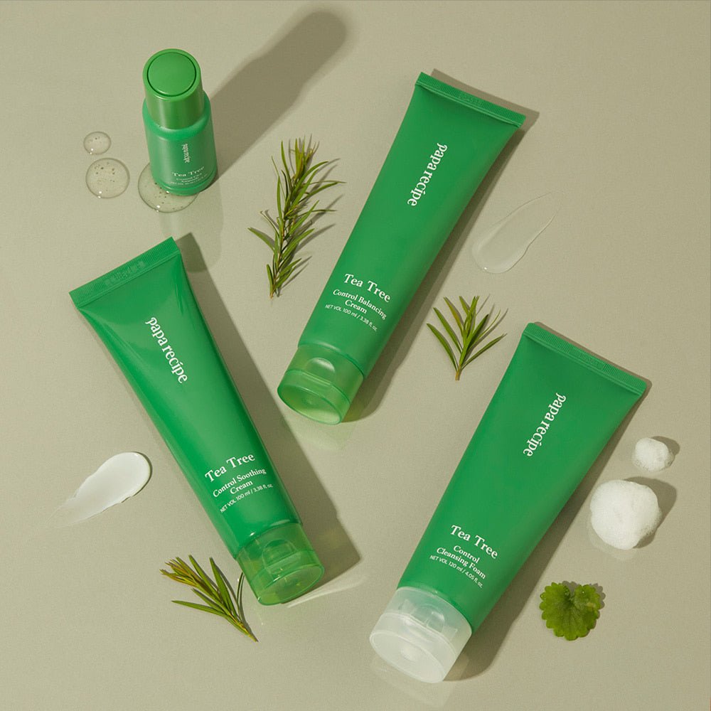 papa recipe Tea Tree Control Cleansing Foam 120ml - TIANSHOP