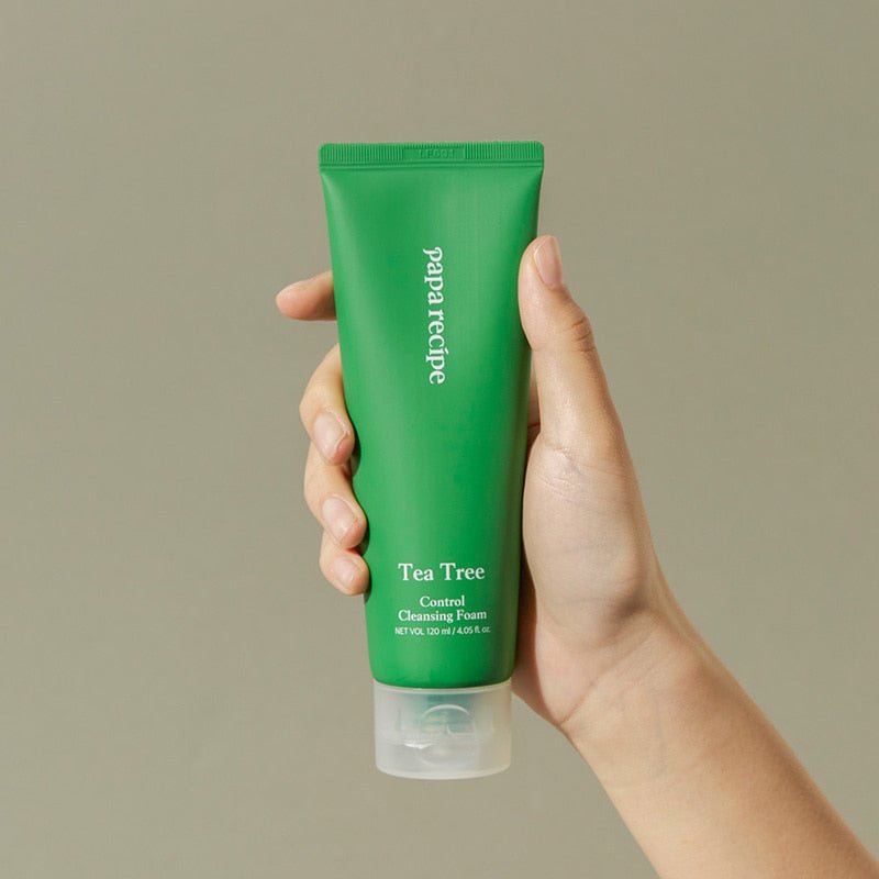 papa recipe Tea Tree Control Cleansing Foam 120ml - TIANSHOP
