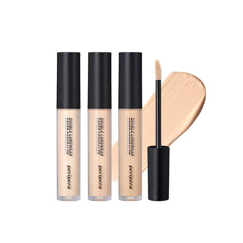 peripera Double Longwear Cover Concealer 5.5g (3 Colors) - TIANSHOP