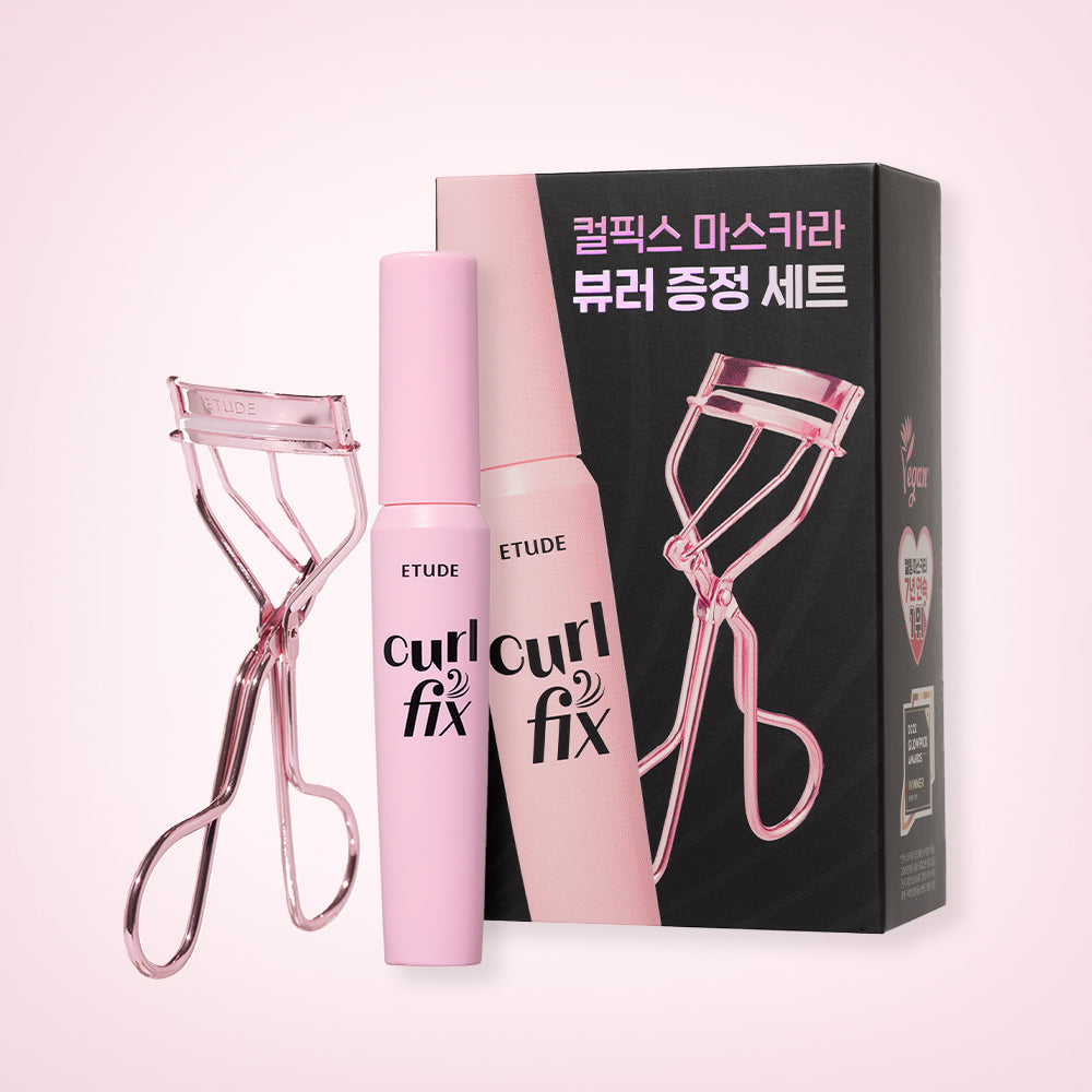 ETUDE Комплект спирала Curl Fix и извивач за мигли